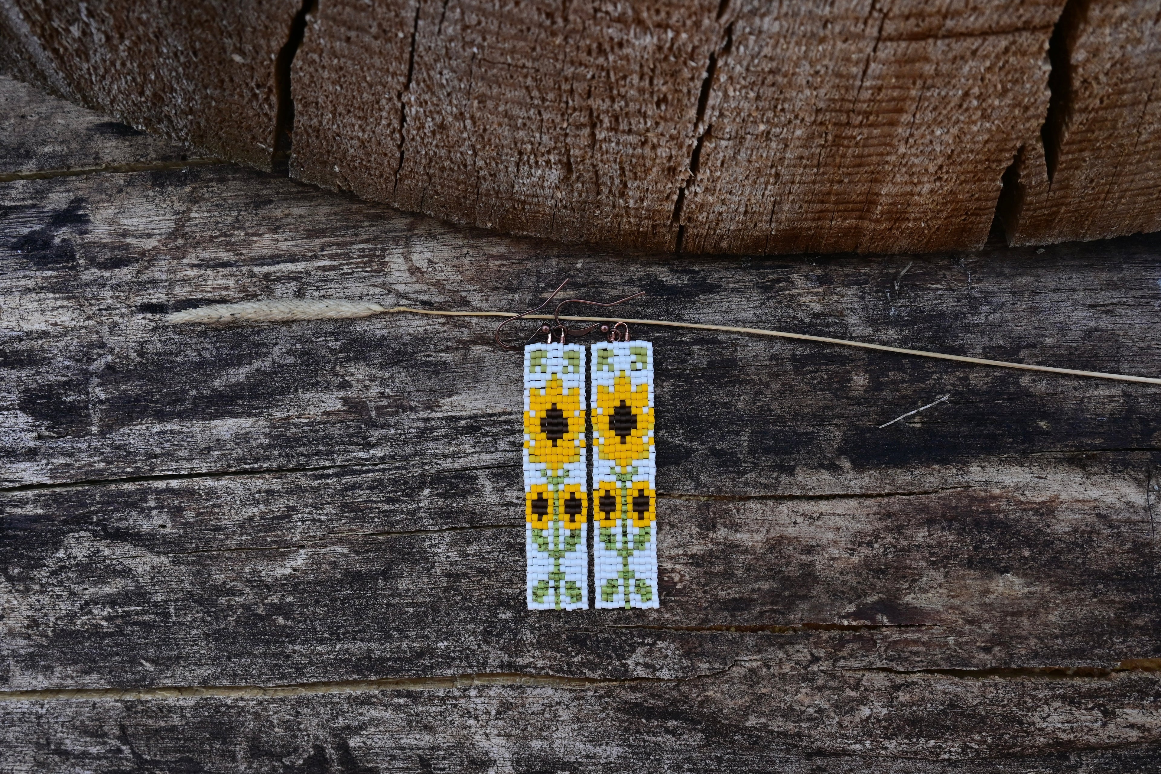 Sunflower Earrings