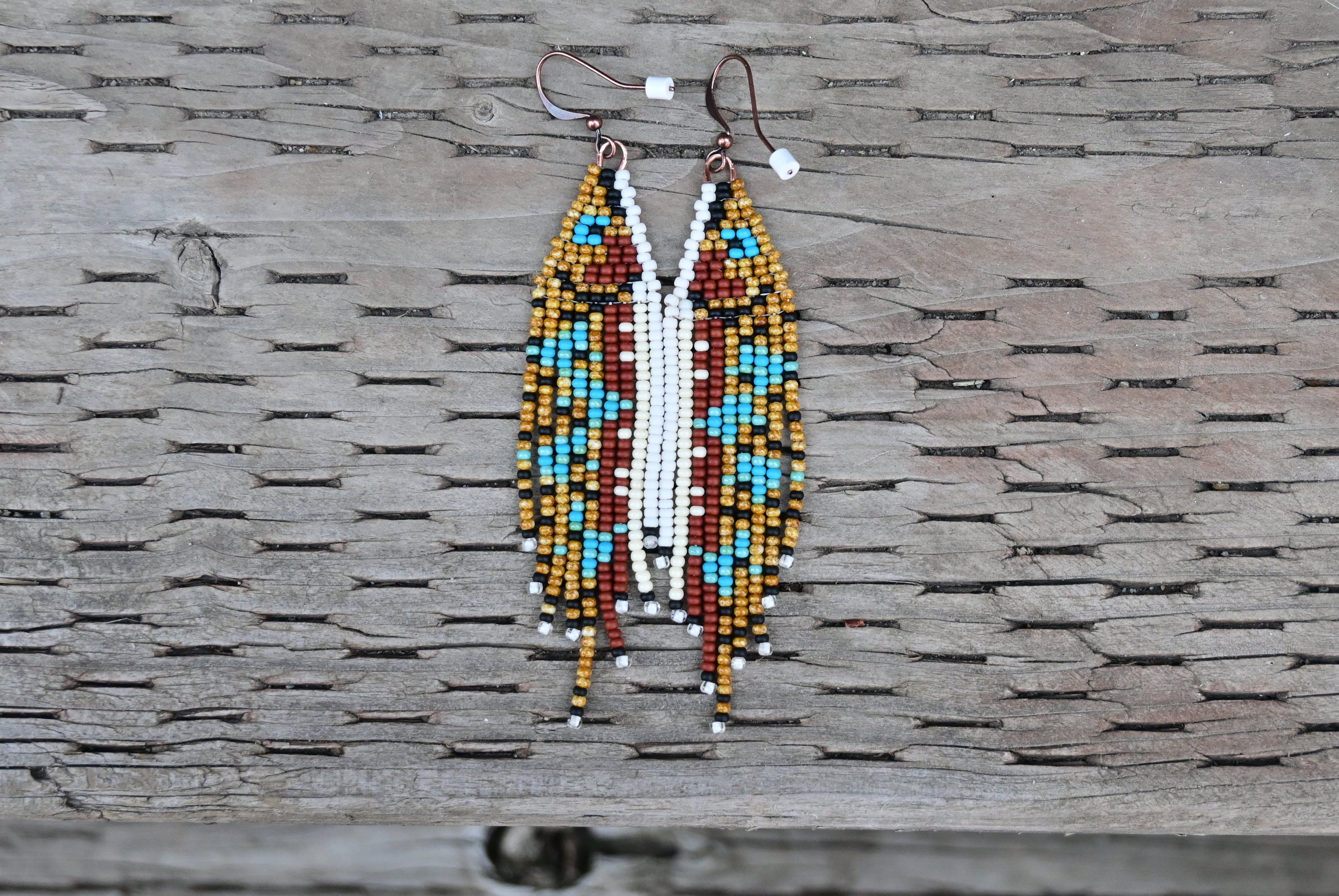 Brown Trout Earrings